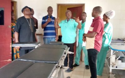 Bishop Quire and DS Ebenezer Ballah