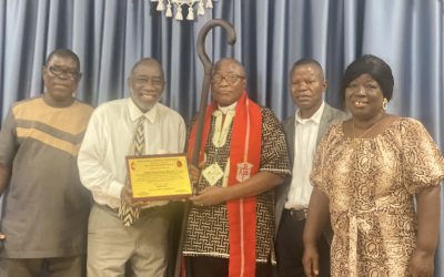  West Africa Central Conference Advocacy Group Honors Bishop Quire